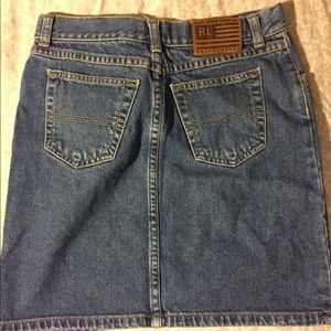 Ralph Lauren jean skirt